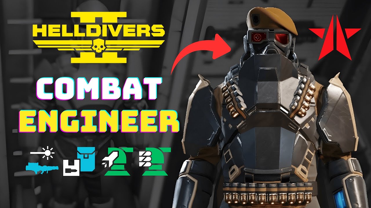 Helldivers 2: Combat Engineer Build Is INSANELY Strong Against Bots! - Max Difficulty Gameplay