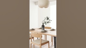 Dining Room | Made with Blender and D5 Render