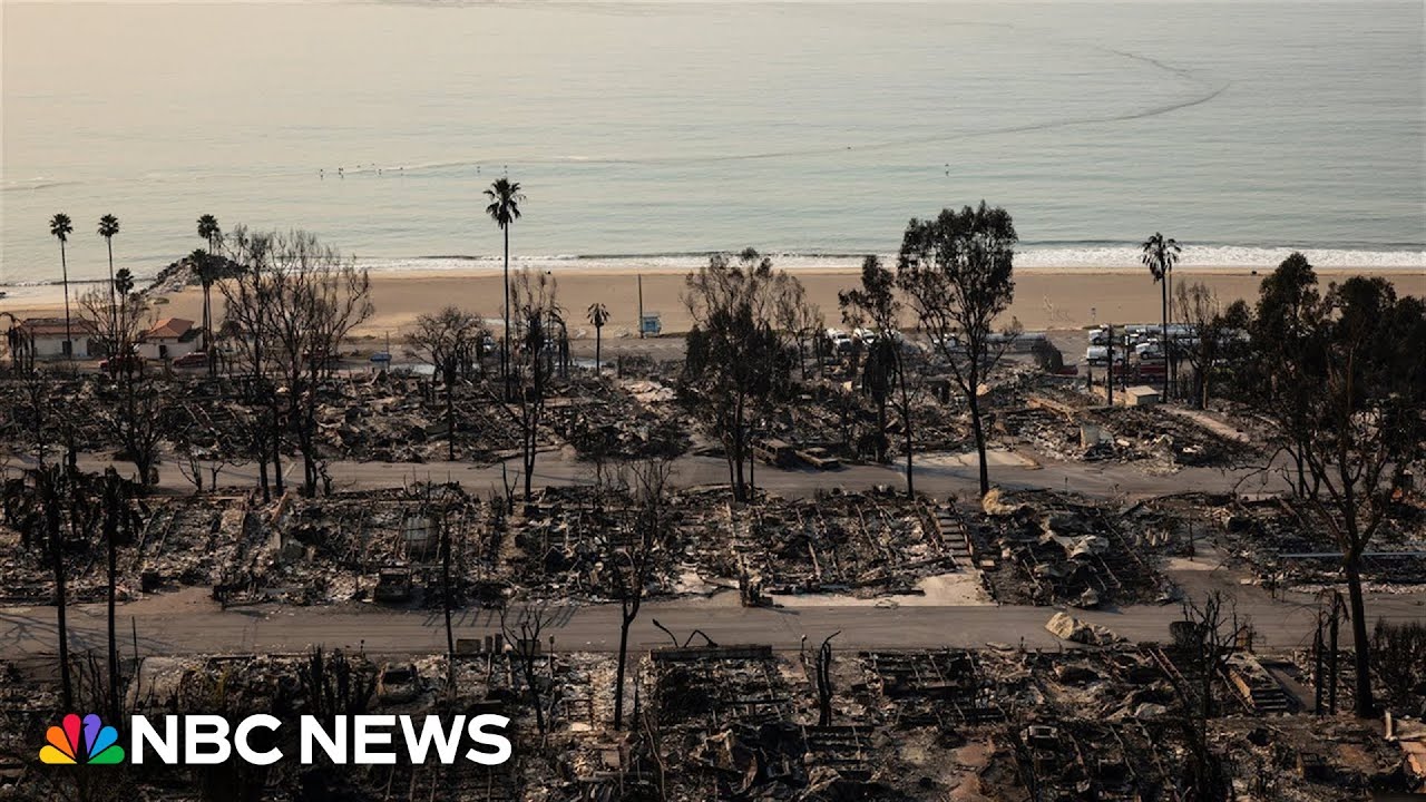 WATCH: Officials hold briefing on Los Angeles wildfires | NBC News