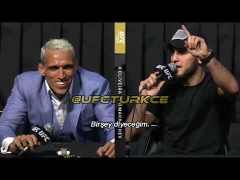 UFC 280 - Charles Oliveira vs İslam Makhachev Basın Topantısı (Türkçe Altyazı)