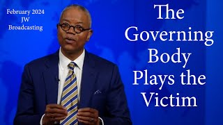 Jw Feb Broadcast Part 1 The Gb Plays The Role Of Victim In The Face Of Negative News Reports