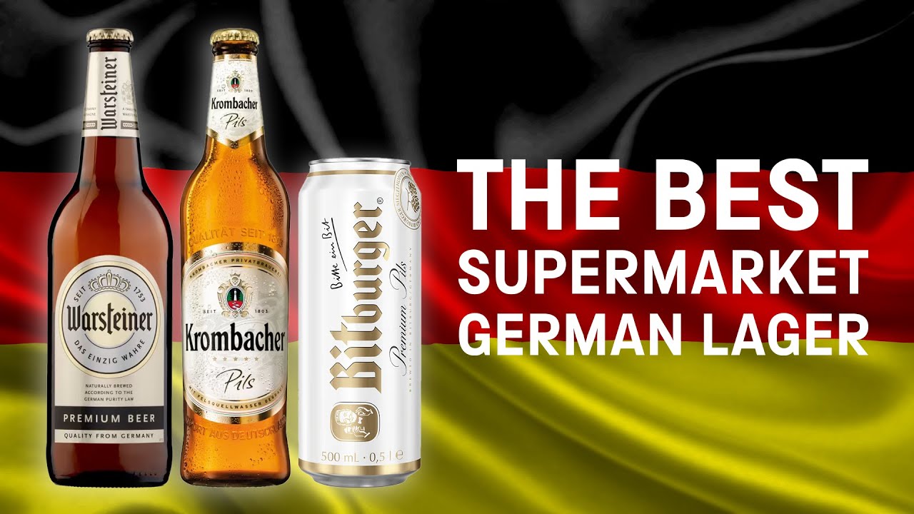 Какое немецкое пиво в супермаркете ЛУЧШЕЕ?