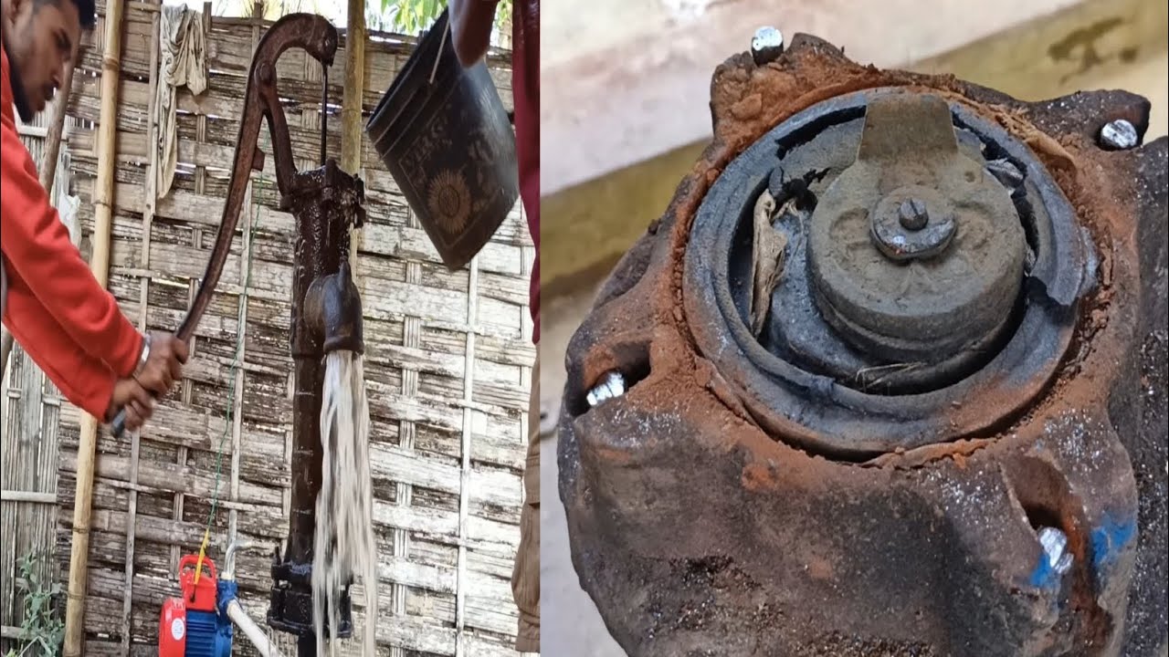 Hand pump kaise thik kare Handpump repair tubewell repair YouTube