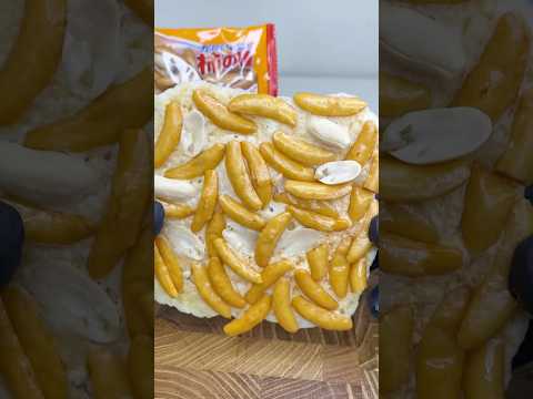 柿の種とチーズだけでできるおつまみ #asmr