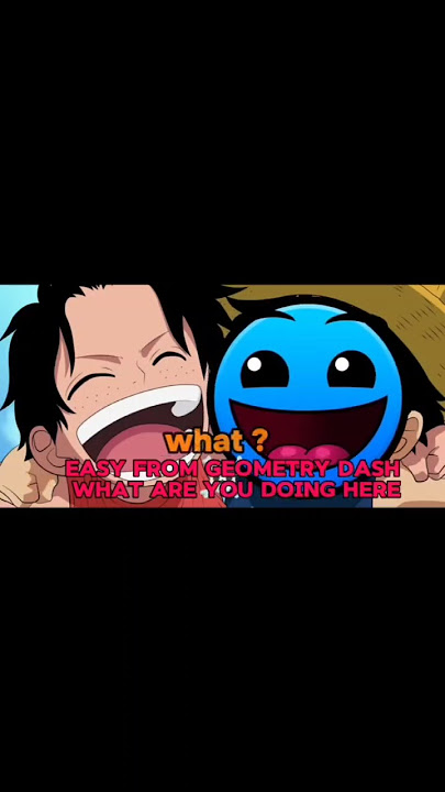 What is GD doing here? 🤭🤭💀 #geometrydash #gd #anime