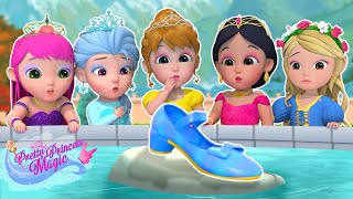 The Princess Lost her Shoe + Wheels on Carriage | Princess Songs for Kids | Pretty Princess Magic 🌟👸