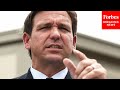 DeSantis Snaps At Reporter Asking About Rising Cases: 'How Do You Know They Weren't Wearing Masks?'