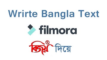 Bengali Font Problem in Filmora? Learn, How to Write Bengali In Filmora