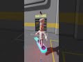 Playing as Papa Pizza using powers in Barry's Prison Run #roblox #shorts