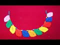 Easy macrame door toran wall hanging