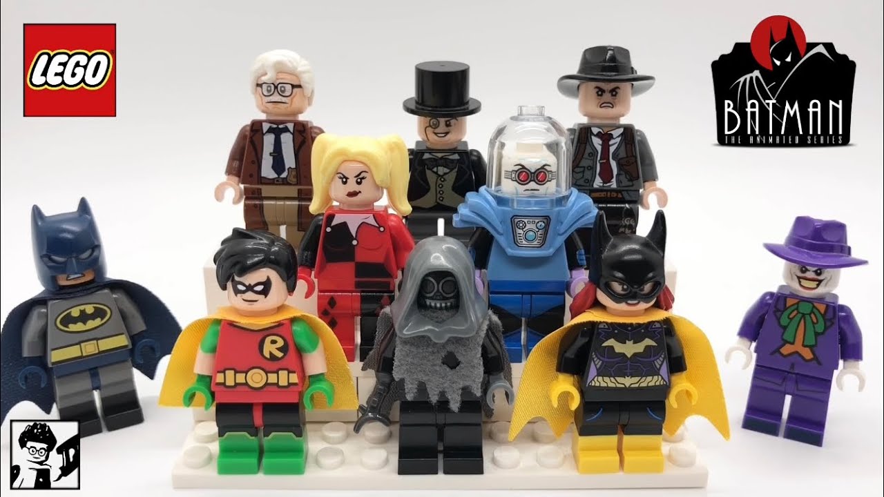 LEGO Batman the Animated Series Custom Minifigure Showcase! - YouTube
