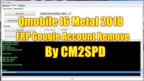 Qmobile I6 Metal 2018 frp with cm2 i6 metal 2018 bypass
