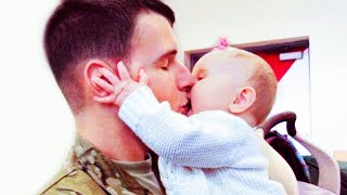 Cute Babies Staying At Home With Dad - Funny Baby And Daddy Videos
