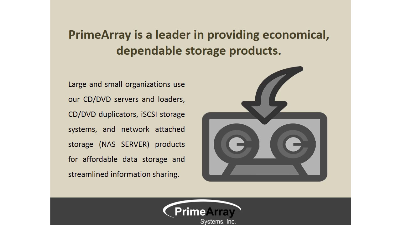 CD Tower Storage – PrimeArray - YouTube