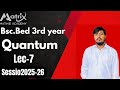 Bsc Bed 3rd year and Sem 6th # Photo electric effect # Quantum Mechanics # Physics