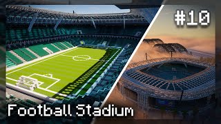 Minecraft City #10 - Football / Soccer Stadium [Timelapse]