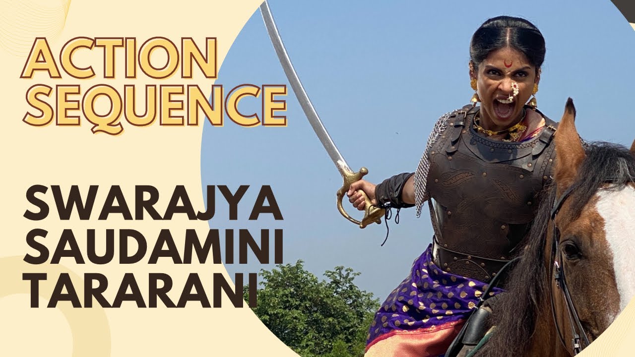 This happened while shooting for Swarajya Saudamini Tararani 🙈