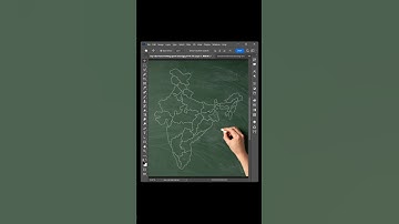 Chalk effect - Shorts Photoshop