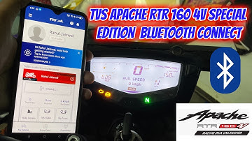 TVS Apache RTR 160 4V special Edition | SmartXconnect | Bluetooth Connect