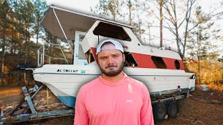 We Found Another BIG PROBLEM... (HOUSEBOAT UPDATE)