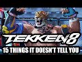 15 Things Tekken 8 DOESN&#39;T TELL YOU