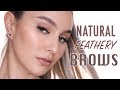 Natural Brow Routine - Textured, Fluffy & Feathery | Karima McKimmie