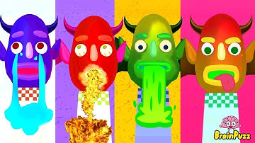 Sandwich Runner FACES BATTLE  | Sandwich Runner WRONG COLOR CHALLENGE & Most Best Cool Mobile Games