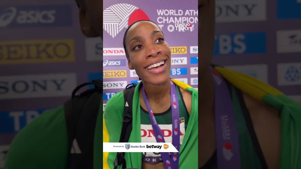 Thea LaFond “sells” her country Dominica 🇩🇲, which is different from Dominican Republic