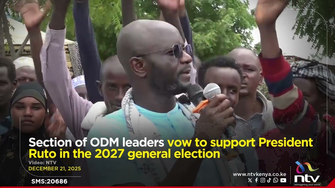 Часть лидеров партии ODM обещает поддержать президента Руто на всеобщих выборах 2027 года.