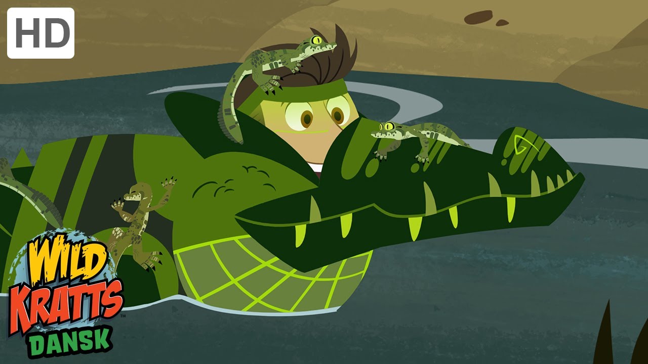 Wild Kratts Dansk Krokodillemor Fulde Afsnit Youtube