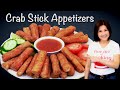 Crispy Fried Crab Stick Appetizers - Finger Food  - Quick and Easy Recipe - 油炸蟹柳条開胃菜