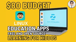 Kids Linux Learning & Play PC Setup | $80 Lenovo + Zorin OS screenshot 2