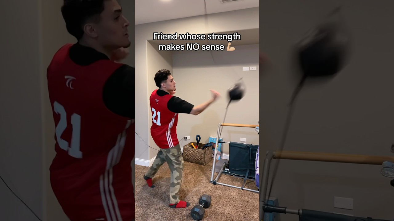 Friend whose strength makes NO sense! 💪🏼