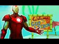 Iron Man Visits Bikini Bottom