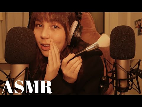 🇯🇵ASMR ぞわぞわするマイクブラシ&耳元で囁き👂Tingly Mic Brushing&Whisper Ear to Ear💤