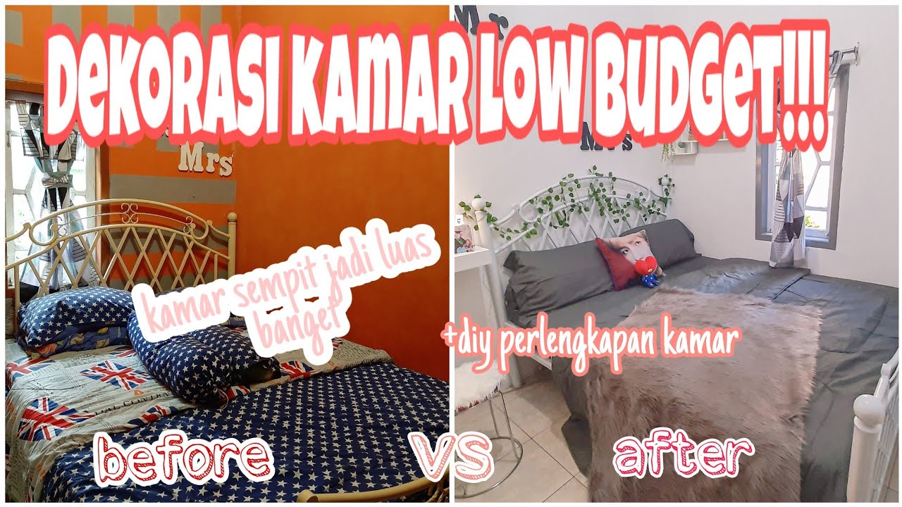  Make  over  kamar dekor kamar sempit  jadi luas ala ala 