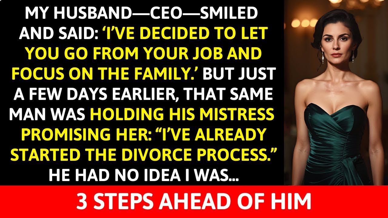 My Husband Tried to Replace Me With His Mistress — That Mistake Cost Him Everything