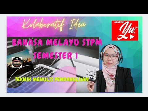 Esei Tidak Berformat BM STPM (Pendahuluan)