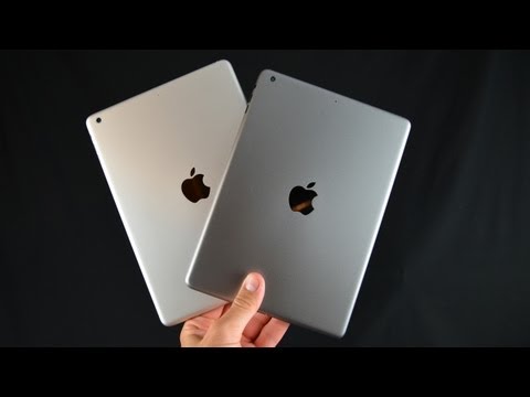 Apple iPad Air  Space Gray vs Silver