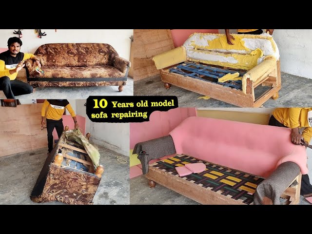 Easiest Way to Repair Your Leather Sofa/Couch！ 