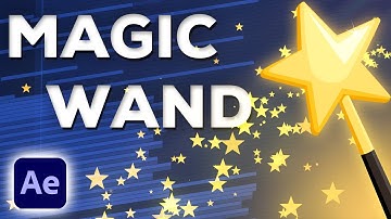 How to make magic wand particle effect in After Effects [TUTORIAL]