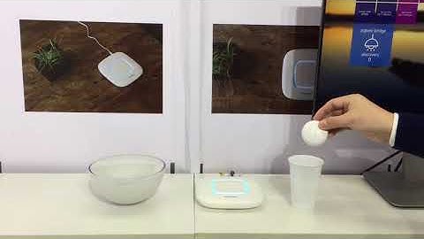MIXTILE Water alarm demo