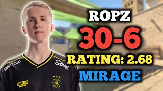 ROPZ (30-6) MATCHMAKING (MIRAGE) CS2 POV
