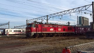 2019.10.20 貨物列車（4091列車）秋田駅発車