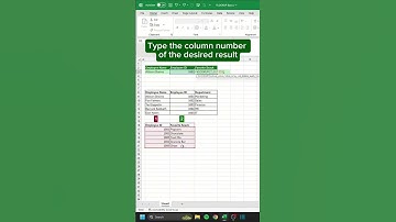 VLOOKUP Basics in 60 Seconds! 🔍 Excel Made Easy