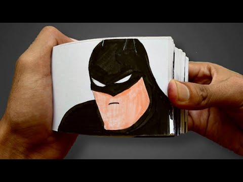 Batman Flipbook Animation - YouTube