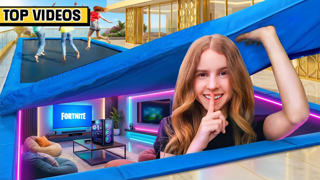 I Built SECRET ROOMS to Stay Out of Trouble! | Anna McNulty