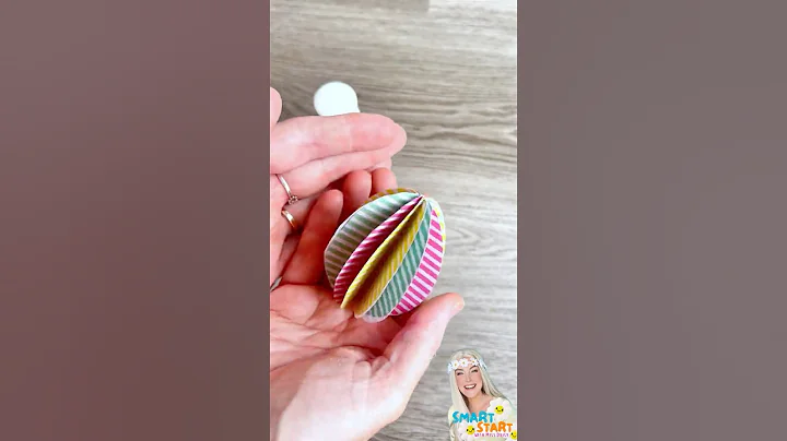 🌸🐣 DIY 3D Paper Easter Egg! Easy Easter Craft for Kids 🎨✨
