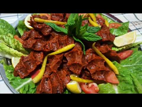 CEVİZLİ KÖFTE, ETSİZ ÇİĞ KÖFTE TARİFİ (GAZİANTEP) adem cheff