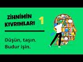 Zihnimin Kıvrımları - 1: Yaşama Arzusu